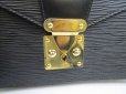 Photo9: LOUIS VUITTON Epi Leather Black Hand Bag Purse Concorde #5215