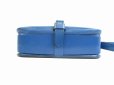 Photo5: LOUIS VUITTON Epi Leather Blue Cross-body Bag Cartouchiere #5225