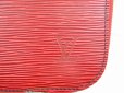 Photo11: LOUIS VUITTON Epi Leather Red Clutch Bag Document Case Purse #5226