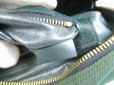 Photo12: LOUIS VUITTON Taiga Canvas&Leather Green Hand Bag Pouch Palana #5238