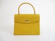 Photo1: LOUIS VUITTON Epi Leather Yellow Hand Bag Purse Malesherbes #5250 (1)