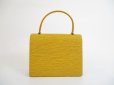 Photo2: LOUIS VUITTON Epi Leather Yellow Hand Bag Purse Malesherbes #5250 (2)