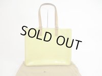 LOUIS VUITTON Vernis Patent Leather Yellow Tote&Shoppers Bag Colombus #5263