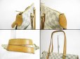 Photo7: LOUIS VUITTON Azur Leather White Tote&Shoppers Bag Totally PM #5289