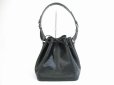 Photo1: LOUIS VUITTON Epi Leather Black Shoulder Bag Purse Petite Noe #5292 (1)