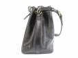 Photo3: LOUIS VUITTON Epi Leather Black Shoulder Bag Purse Petite Noe #5292