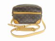 Photo1: LOUIS VUITTON Monogram Leather Brown Cross-body Bag Torocadero 27 #5305 (1)