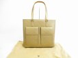 Photo1: LOUIS VUITTON Monogram Mat Leather Beige Tote&Shoppers Bag Stilwood #5324 (1)