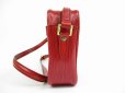 Photo3: LOUIS VUITTON Epi Leather Red Messenger&Cross-body Bag Trocadero #5343