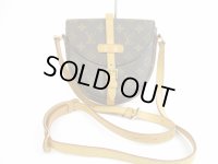 LOUIS VUITTON Monogram Leather Brown Messenger&Cross-body Chantilly PM #5355