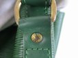 Photo11: LOUIS VUITTON Epi Leather Green Shoulder Bag Purse Petite Noe #5388