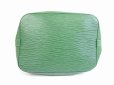 Photo5: LOUIS VUITTON Epi Leather Green Shoulder Bag Purse Petite Noe #5388