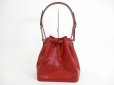 Photo1: LOUIS VUITTON Epi Leather Red Shoulder Bag Purse Petite Noe #5401 (1)