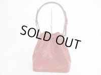 LOUIS VUITTON Epi Leather Red Shoulder Bag Purse Petite Noe #5401