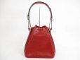 Photo2: LOUIS VUITTON Epi Leather Red Shoulder Bag Purse Petite Noe #5401 (2)