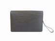 Photo2: LOUIS VUITTON Epi Leather Black Clutch Bag Purse Sellier Dragonne #5419 (2)