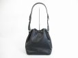 Photo2: LOUIS VUITTON Epi Leather Black Shoulder Bag Purse Petite Noe #5430 (2)