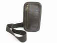 Photo1: LOUIS VUITTON Utah Leather Brown Fanny&Waist Packs Purse Sioux #5466 (1)