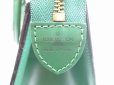 Photo10: LOUIS VUITTON Epi Leather Green Hand Bag Purse Riviera Stickiness #5477