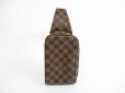 Photo1: LOUIS VUITTON Damier Leather Brown Fanny&Waist Packs Geronimos #5478 (1)