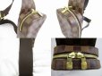 Photo7: LOUIS VUITTON Damier Leather Brown Fanny&Waist Packs Geronimos #5478