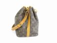 Photo4: LOUIS VUITTON Monogram Leather Brown Shoulder Bag Purse Petite Noe #5492