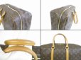 Photo7: LOUIS VUITTON Monogram Leather Brown Hand Bag Travel Bag Sirius 45 #5493