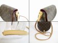 Photo7: LOUIS VUITTON Monogram Leather Brown Cross-body Bag Tambourine #5494