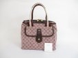 Photo1: LOUIS VUITTON Monogram Mini Canvas Red Hand Bag Purse Sac Mary Kate #5503 (1)