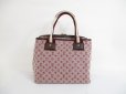 Photo2: LOUIS VUITTON Monogram Mini Canvas Red Hand Bag Purse Sac Mary Kate #5503 (2)