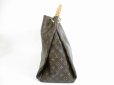 Photo4: LOUIS VUITTON Monogram Leather Brown Shoulder Bag Hobo Artsy GM #5504