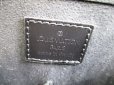 Photo10: Rare! LOUIS VUITTON Monogram Op Art Leather Black Hand Bag Purse #5510