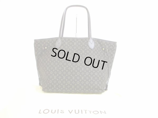 Photo1: LOUIS VUITTON Monogram Canvas Idylle Dark Brown Tote Bag Neverfull MM #5517