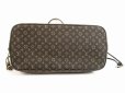 Photo5: LOUIS VUITTON Monogram Canvas Idylle Dark Brown Tote Bag Neverfull MM #5517