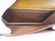 Photo8: LOUIS VUITTON Epi Leather Brown Clutch Bag Purse Sellier Dragonne #5521