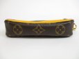 Photo5: LOUIS VUITTON Monogram Leather Brown Mini Accessories Chain Pouch #5542