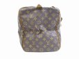 Photo3: LOUIS VUITTON Monogram Leather Brown Duffle&Gym Bag Sac Souple 45 #5552