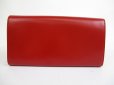 Photo2: Rare! LOUIS VUITTON Opera Leather Red Clutch Bag Purse #5560 (2)