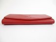 Photo5: Rare! LOUIS VUITTON Opera Leather Red Clutch Bag Purse #5560