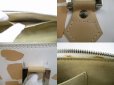 Photo9: LOUIS VUITTON Graffiti Leather Beige Limited Edition Hand Bag Alma Horizontal #5581