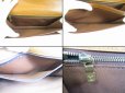 Photo8: LOUIS VUITTON Epi Leather Brown Clutch Bag Purse Sellier Dragonne #5593