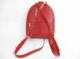 Photo2: LOUIS VUITTON Epi Leather Red Backpack Bag Purse Mabillon #5613 (2)