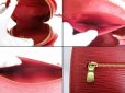 Photo8: LOUIS VUITTON Epi Leather Red Backpack Bag Purse Mabillon #5613