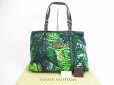 Photo1: LOUIS VUITTON Limited Edition 2011 Canvas Tote&Shoppers Cabas PM Aventure #5619 (1)