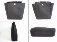 Photo9: HERMES Herbag PM Black Canvas&Leather 2 in 1 Backpack Bag Purse #5634