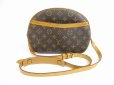 Photo1: LOUIS VUITTON Monogram Leather Brown Cross-body Bag Purse Blois #5642 (1)