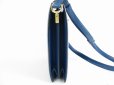 Photo3: LOUIS VUITTON Epi Leather Blue Messenger&Cross-body Bag Capucines #5657