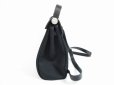 Photo4: HERMES Herbag PM Black Canvas&Leather 2 in 1 Backpack Bag Purse #5667