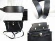 Photo7: HERMES Herbag PM Black Canvas&Leather 2 in 1 Backpack Bag Purse #5667
