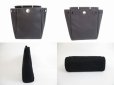 Photo8: HERMES Herbag PM Black Canvas&Leather 2 in 1 Backpack Bag Purse #5667